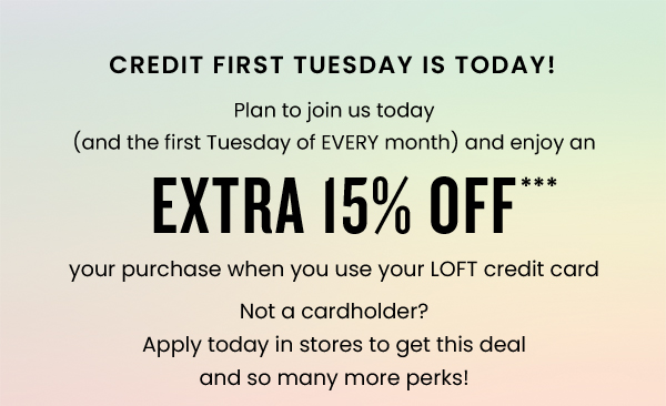 Extra 15% off