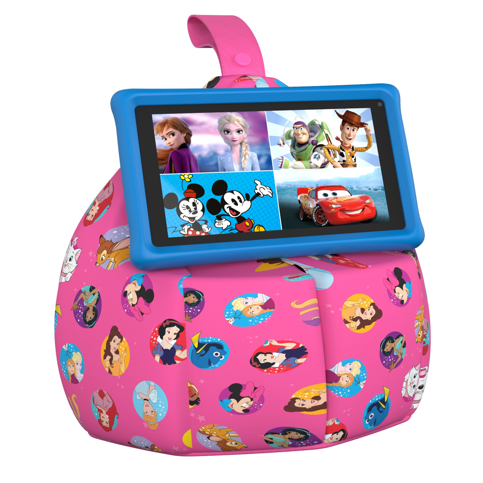 Image of Pebble Gear Buddy Cushion  Disney Multi Property Pink