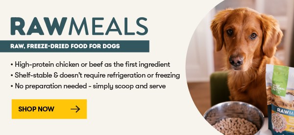 MAXBLENDS Dog Food. SHOP NOW.