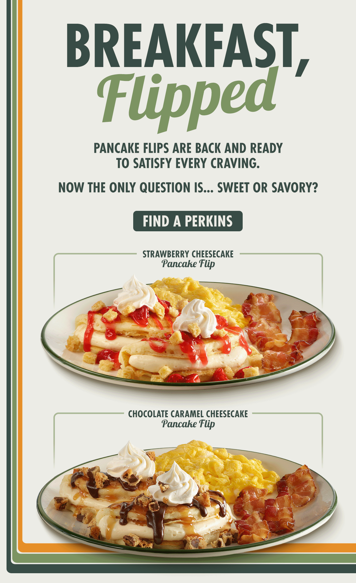 Pancake Stack? Meet the Pancake Flip.