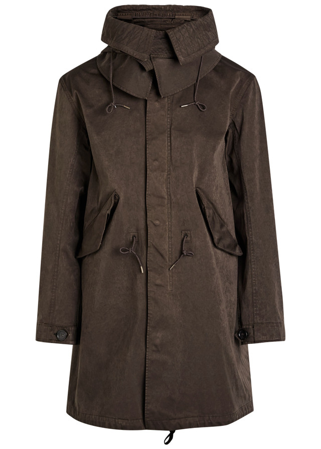 TEN C Hooded parka