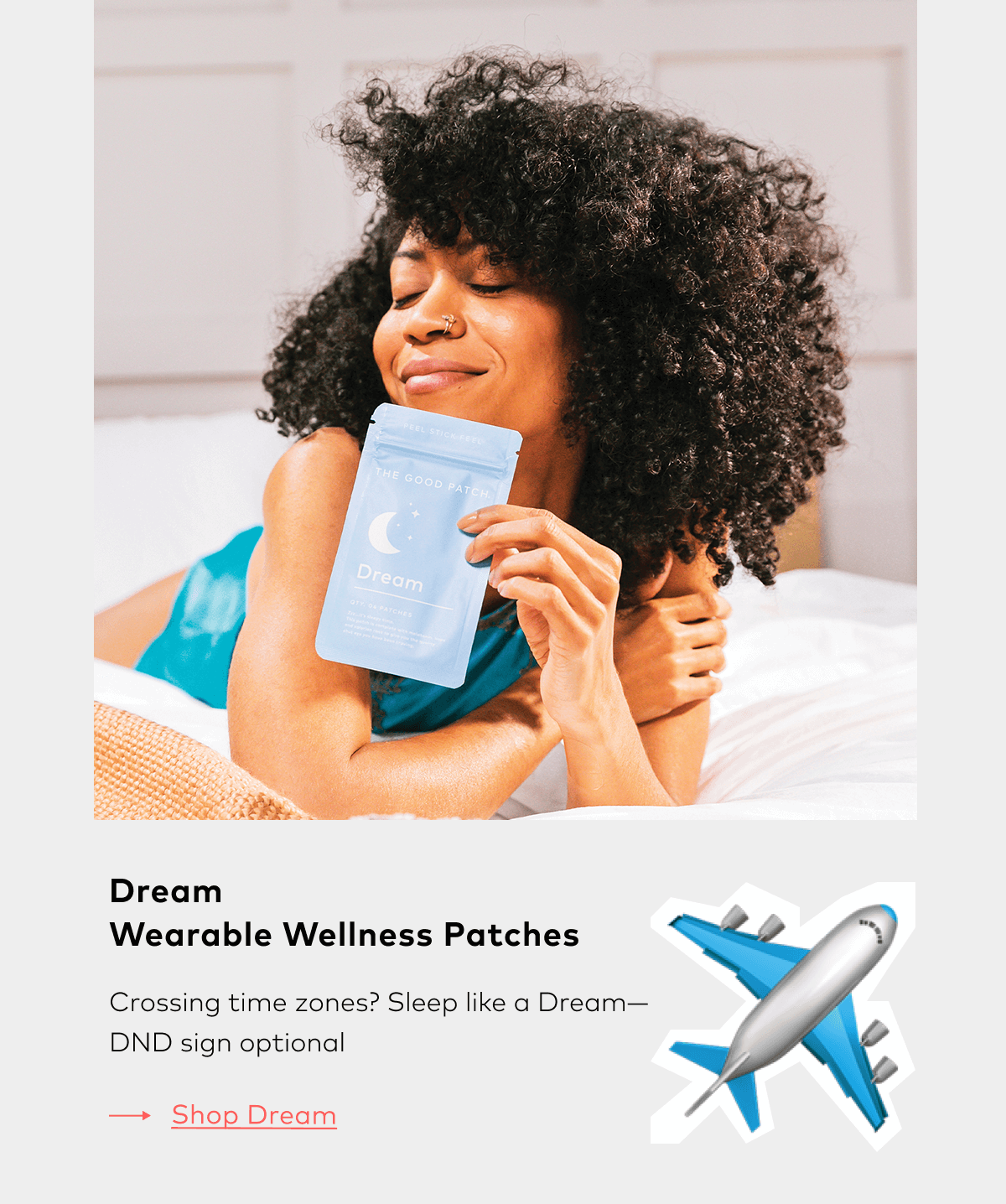 A sleep patch crafted with melatonin and hops