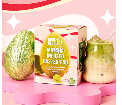 Matcha Infused Chocolate Easter Egg
