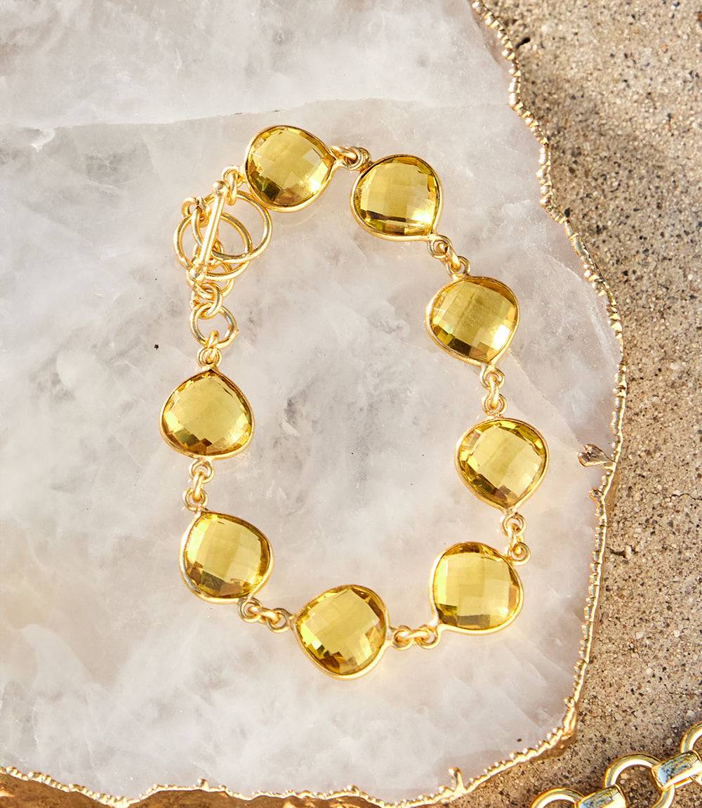 Image of Citrine Quartz Bracelet