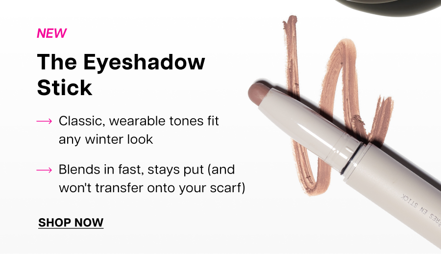 The eyeshadow stick. Classic, wearable tones fit any winter look
