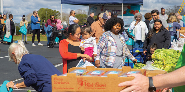 picture form Hunger Action Month