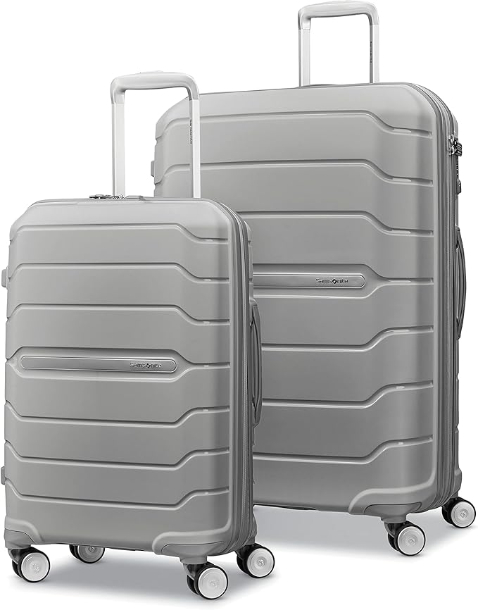 Samsonite Freeform Luggage Set in Light Grey