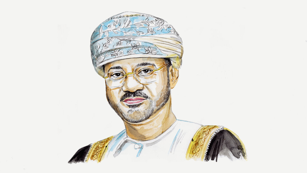 A portrait of Badr bin Hamad Al Busaidi