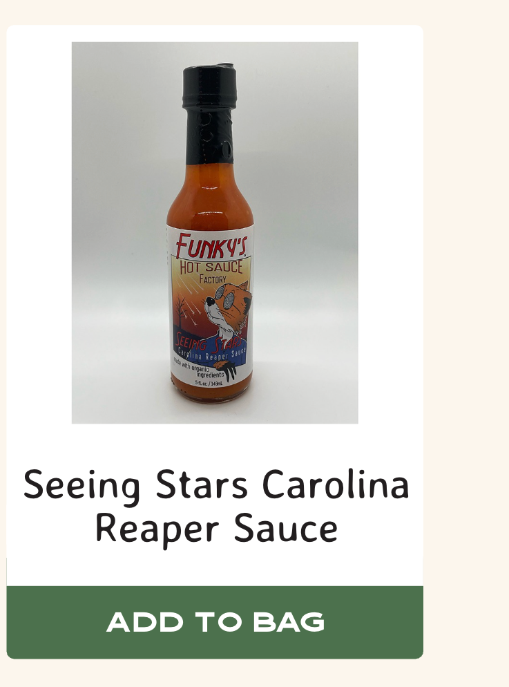 Seeing Stars Carolina Reaper Sauce