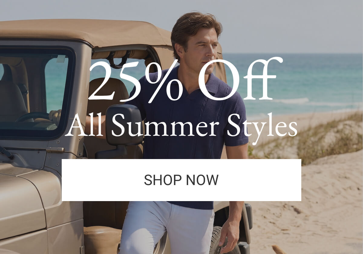 25% Off All Summer Styles