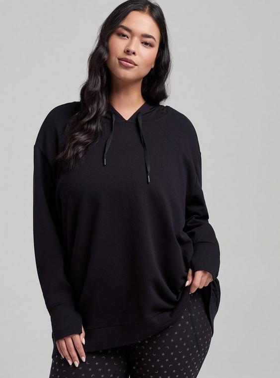 TRU Everyday Fleece Hi-Low Active Hoodie