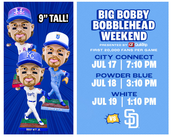 Big Bobby Bobblehead Weekend - July 17-19 - Get Tickets