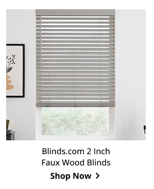Blinds.com 2 Inch Faux Wood Blinds | Shop Now >