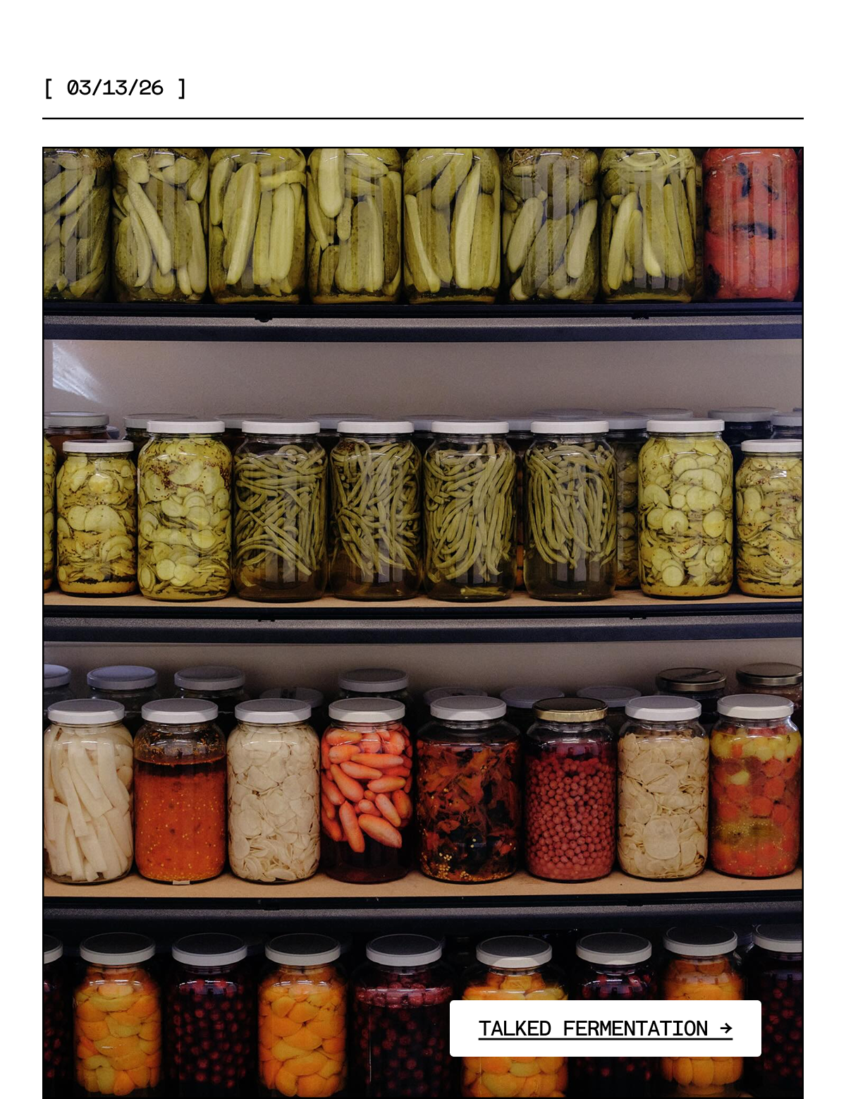 Talked Fermentation
