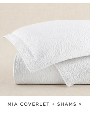 Mia Matelassé Coverlet