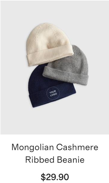 Mongolian Cashmere Ribbed Beanie