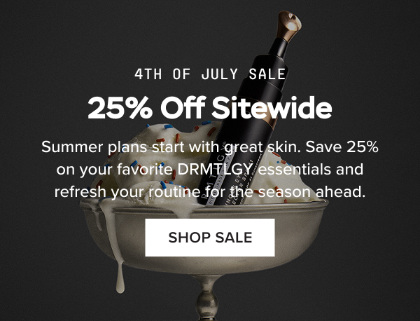 Enjoy 25% Off Sitewide