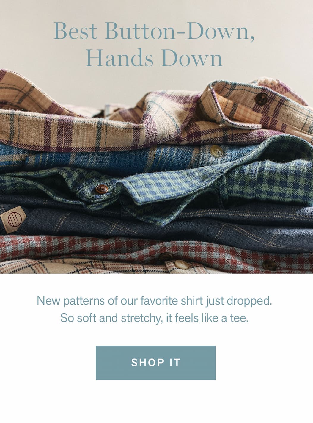 Best button-down, hands down