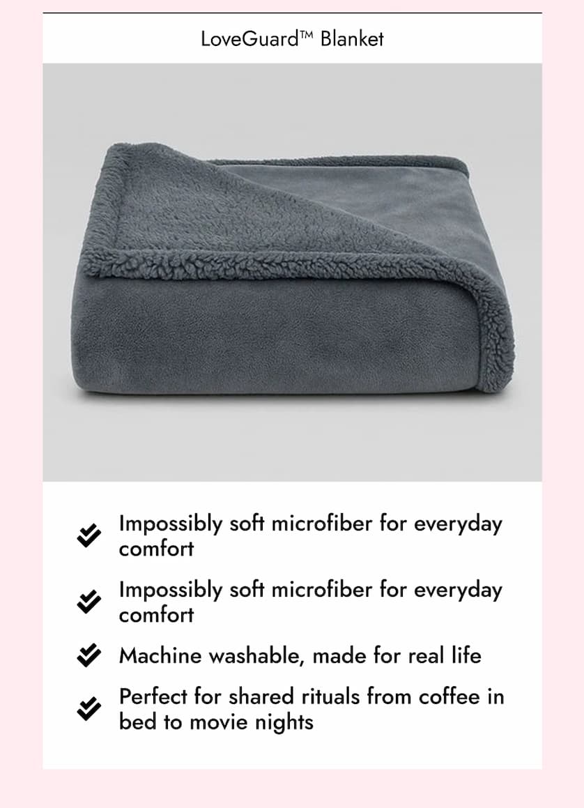 LoveGuard™   -   Waterproof   Couples   Blanket