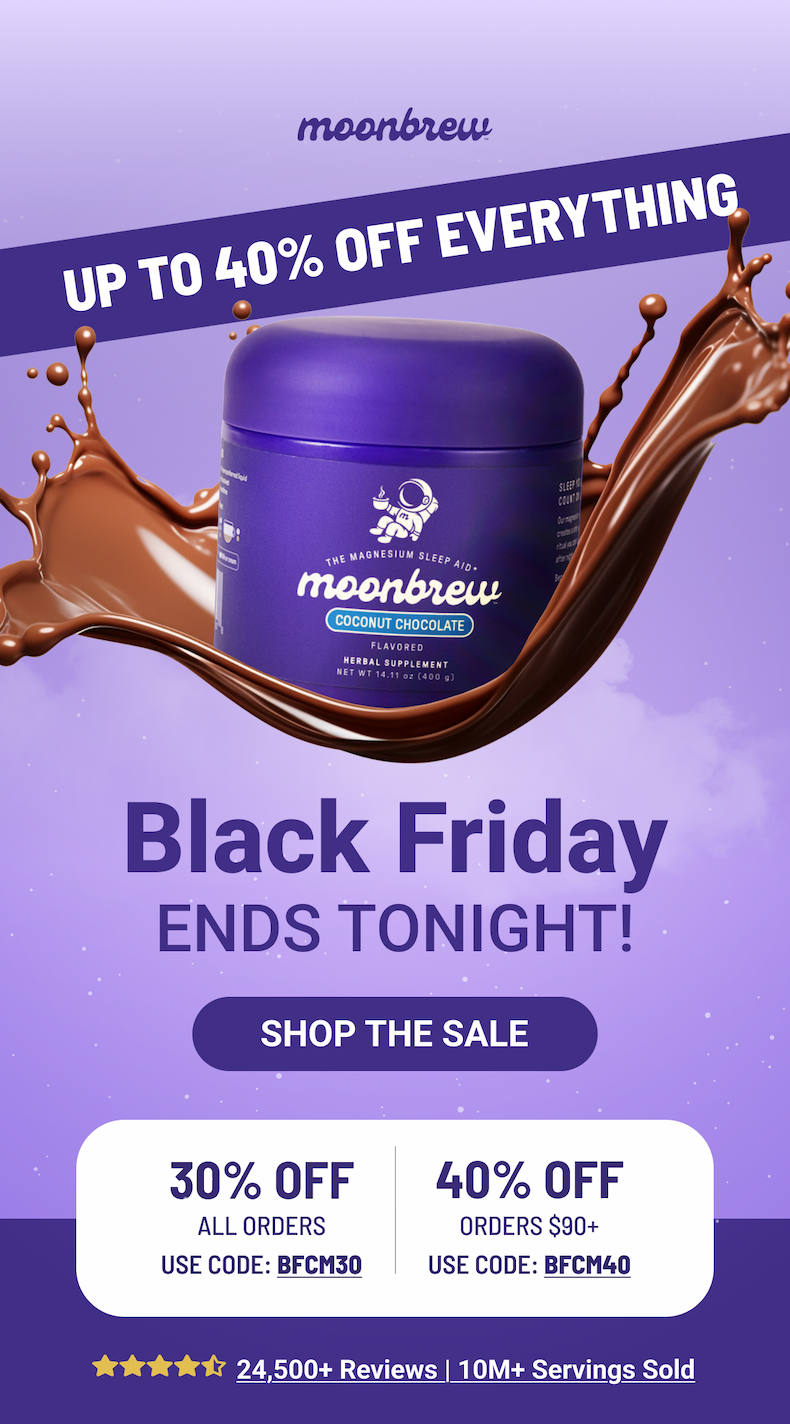Up to 40% off - Black Friday ends tonight!