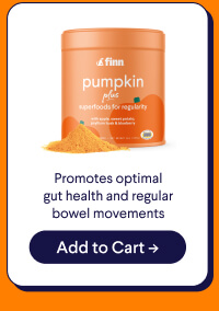 Pumpkin Plus: Promotes optimal gut health and regular bowel movements