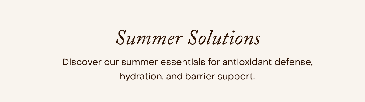 Summer Solutions