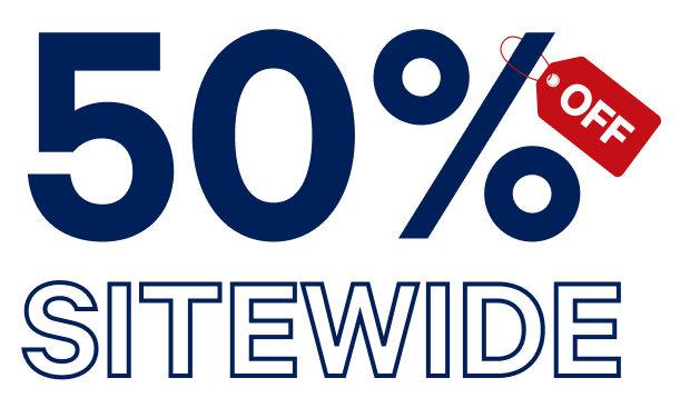 50% Off Sitewide