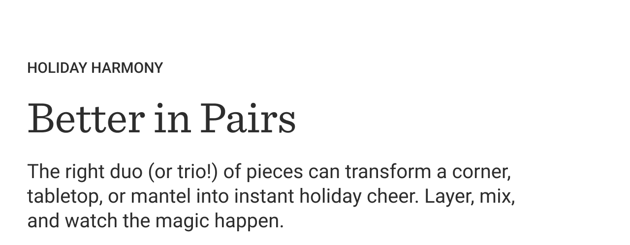 Better in Pairs
