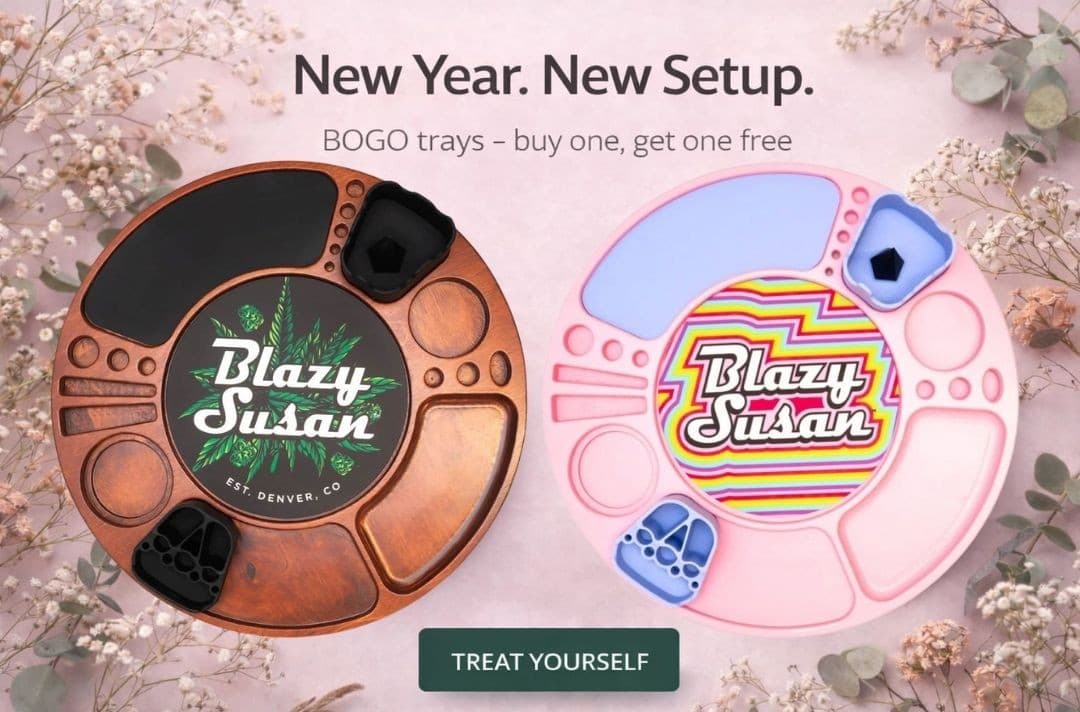 Buy 1 Get 1 Free - Blazy Susan Spinning Trays