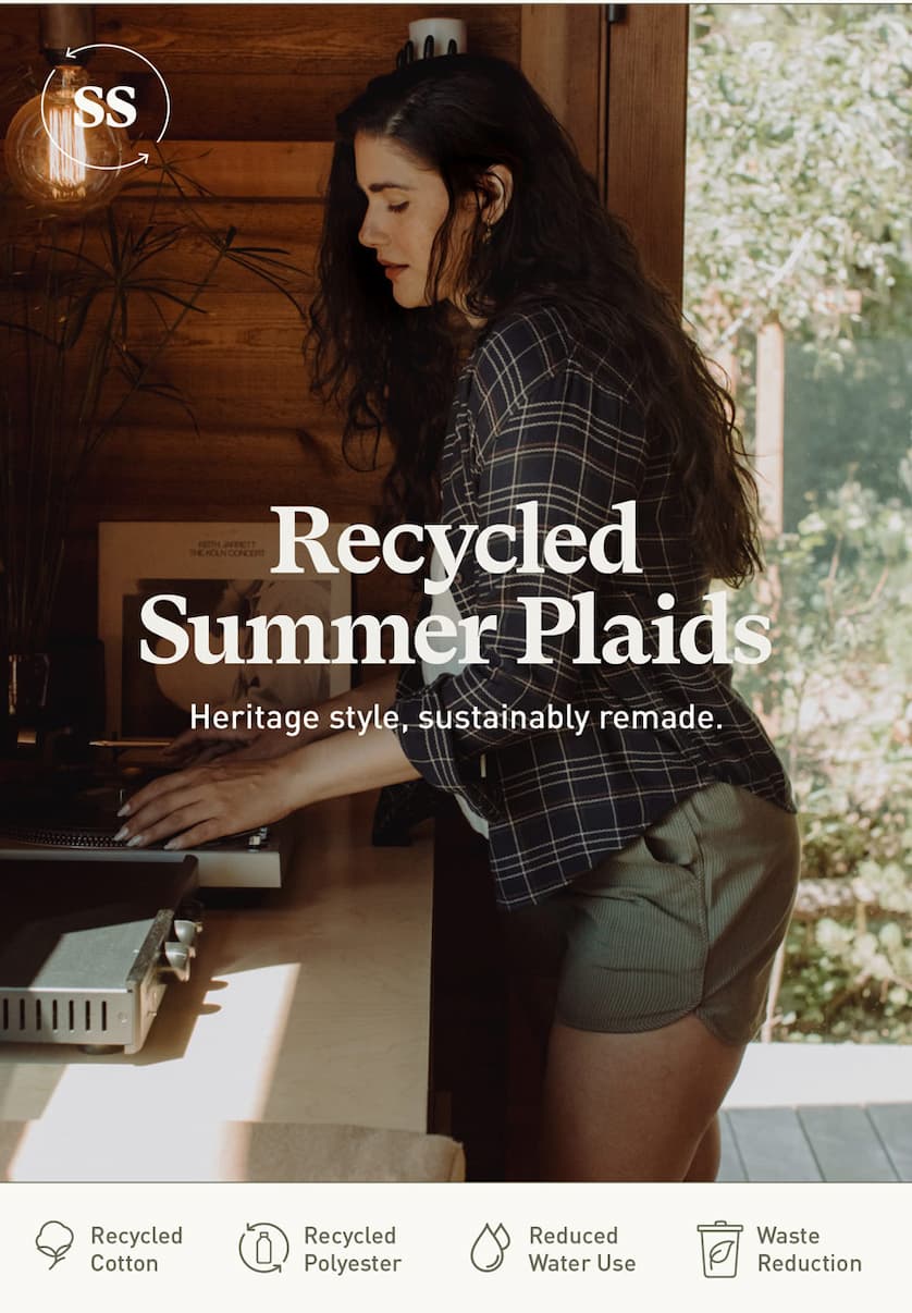 Recycled Summer Plaids