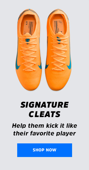 Signature Cleats - Help them kick it like their favorite player.