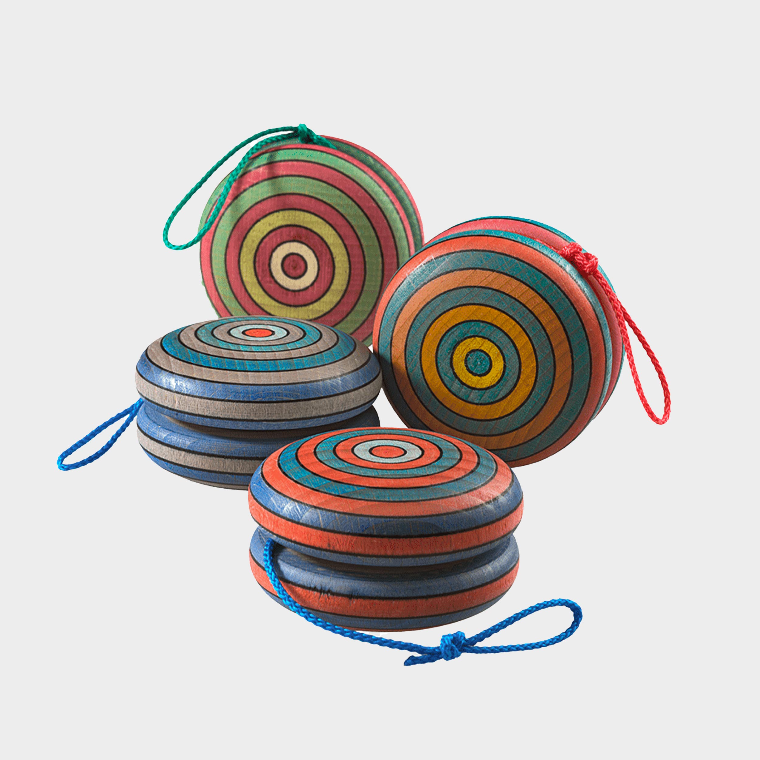 Image of Colorful Wood Yoyo