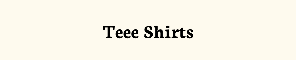 T-shirts