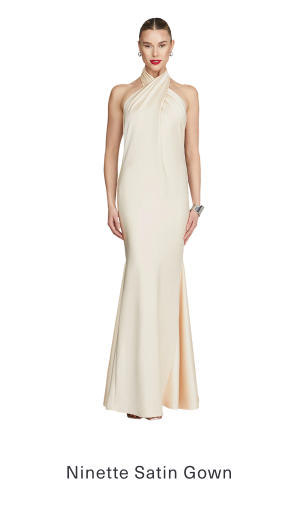 Ninette Satin Gown