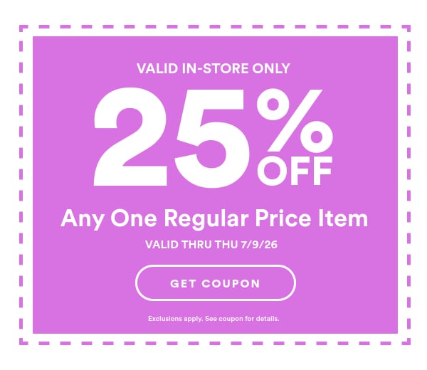Coupon shown - Click here to get your coupon - Exclusions apply. See coupon for details.
