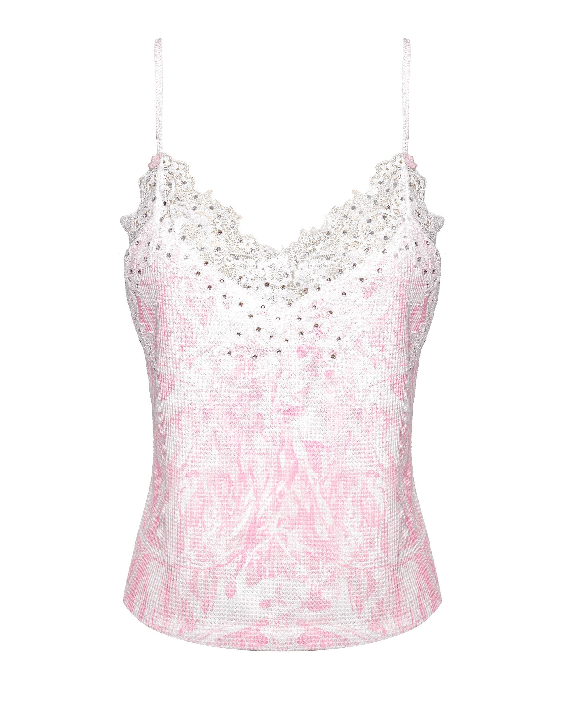 Image of Pink Manhunt Lacie Tank