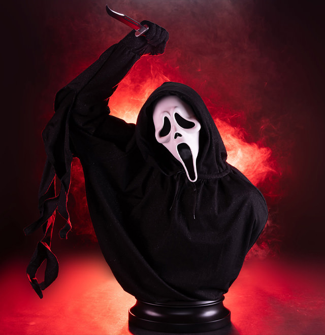 Ghost Face (Deluxe Edition) Life-Size Bust (PCS)