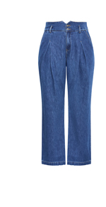 Shop the Harley Fit Corset Waist Wide Leg Jean