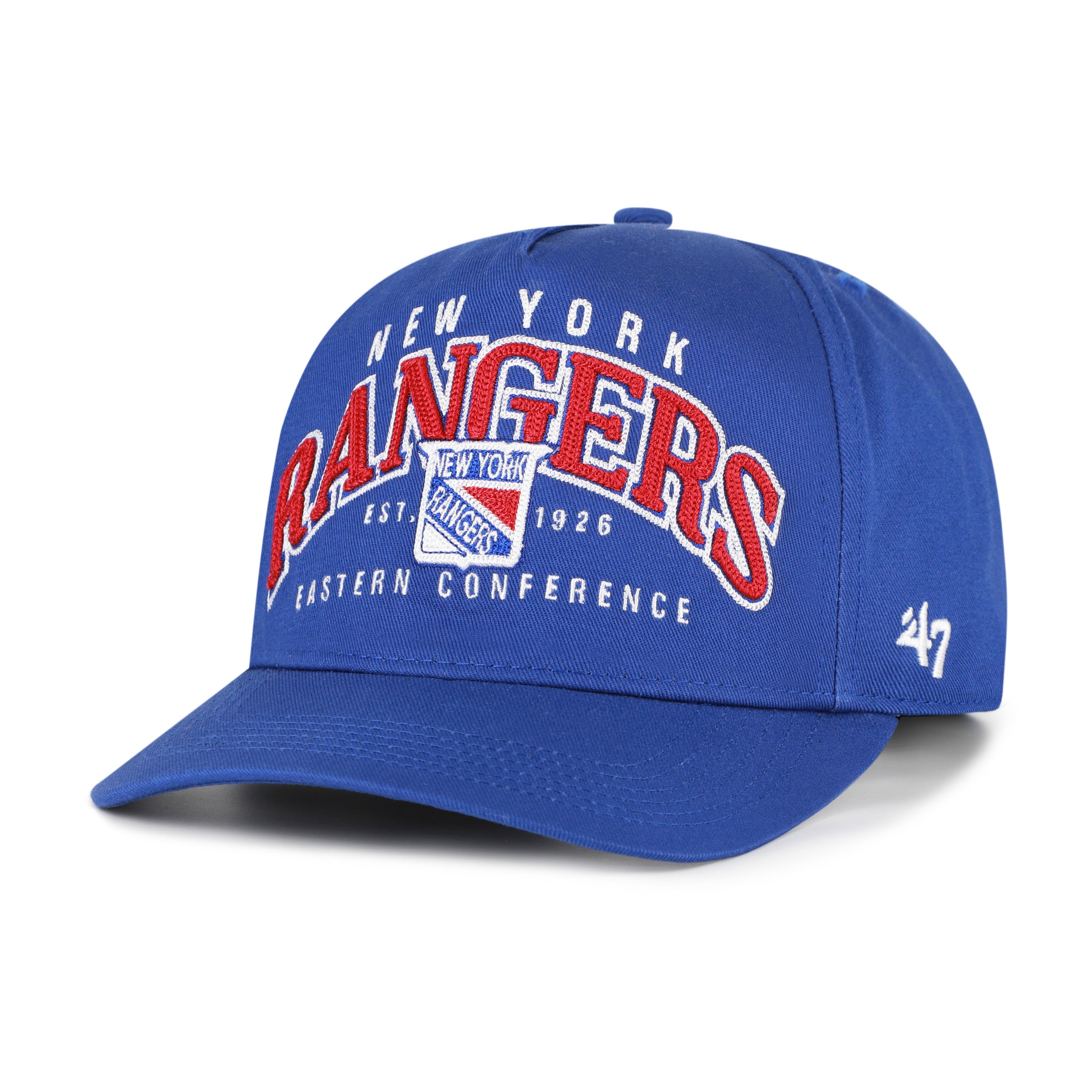 Image of NEW YORK RANGERS VINTAGE SMALL BACK SHIELD '47 HITCH