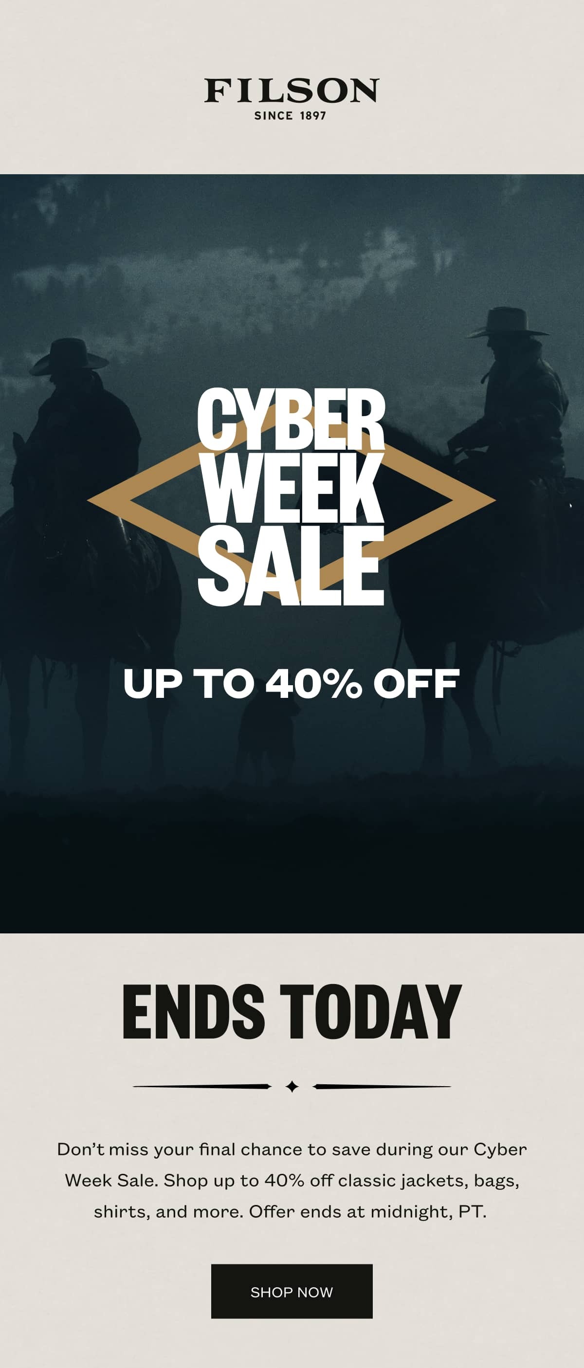 Cyber Week Sale