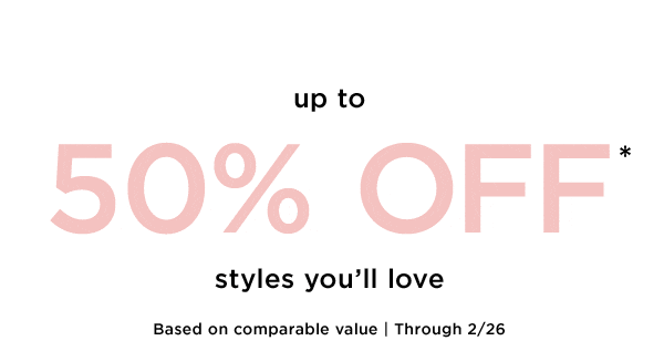 Up to 50% off
