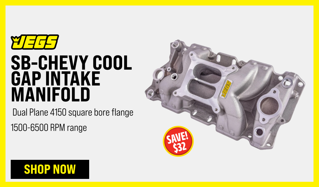 SB-Chevy Cool Gap Intake Manifold