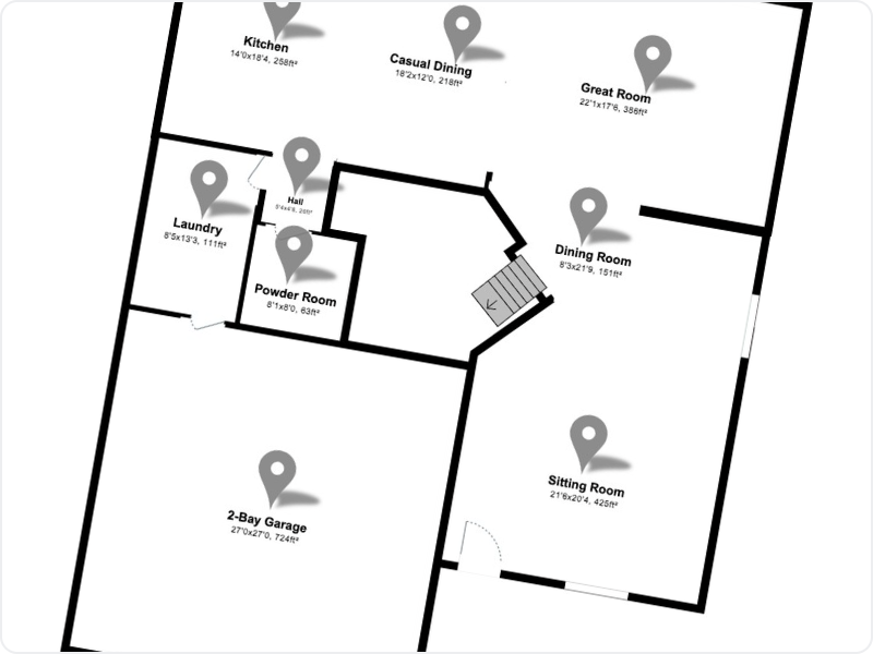 The Joyce floorplan