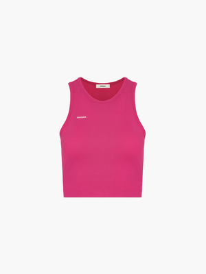 365 Cotton-Stretch Tank Top—Howlite Pink