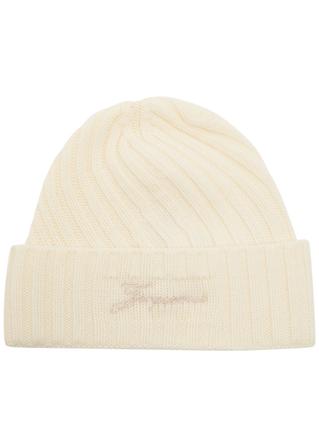 JACQUEMUS Le Bonnet Tourni cashmere and wool-blend beanie