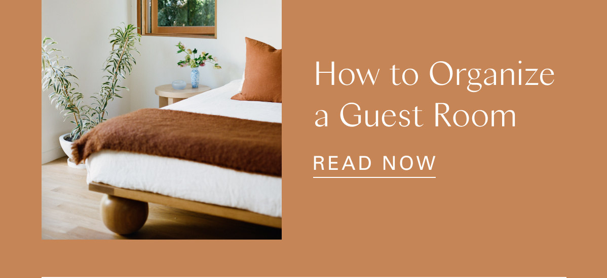 How to Organize a Guest Room 