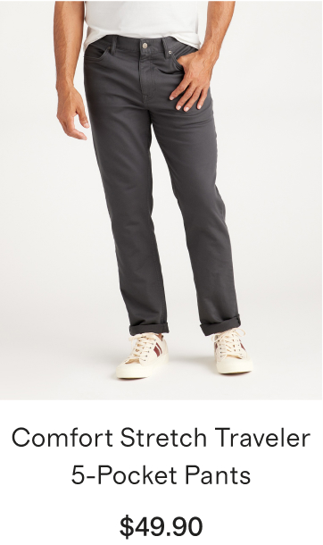 Comfort Stretch Traveler 5-Pocket Pants