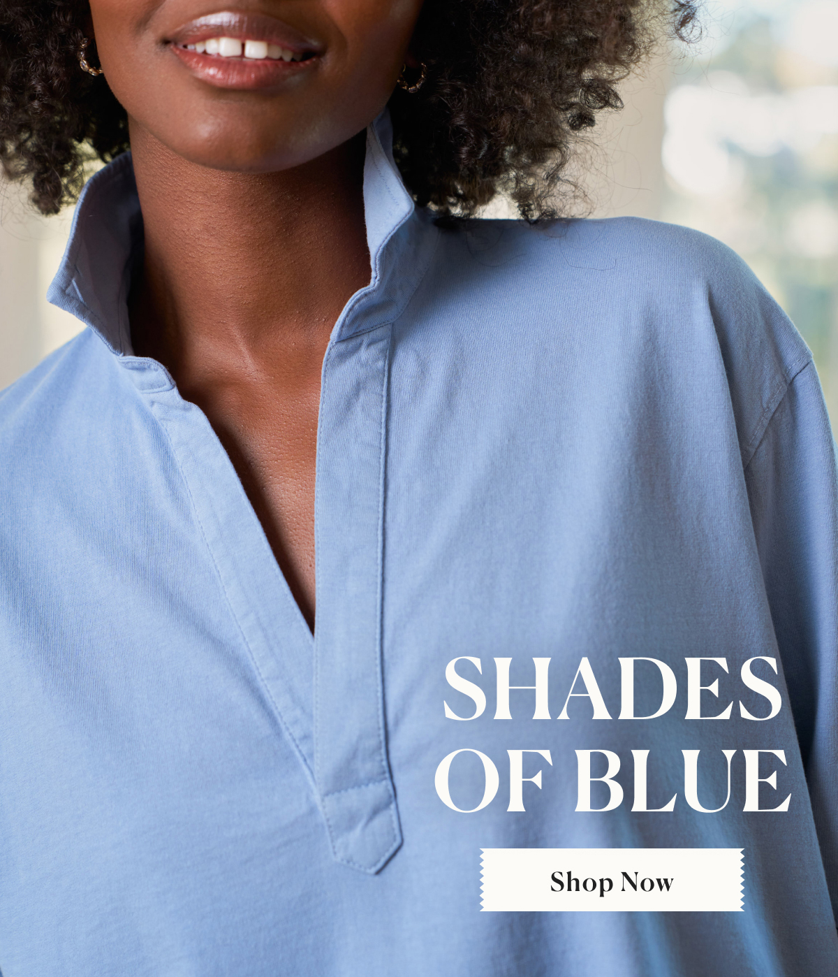 shades of blue - shop now