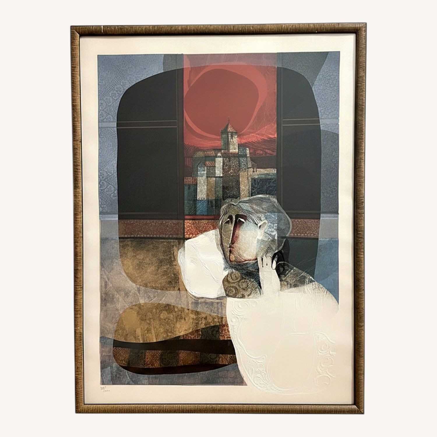 Image of Handsigned "looking Outward" Print