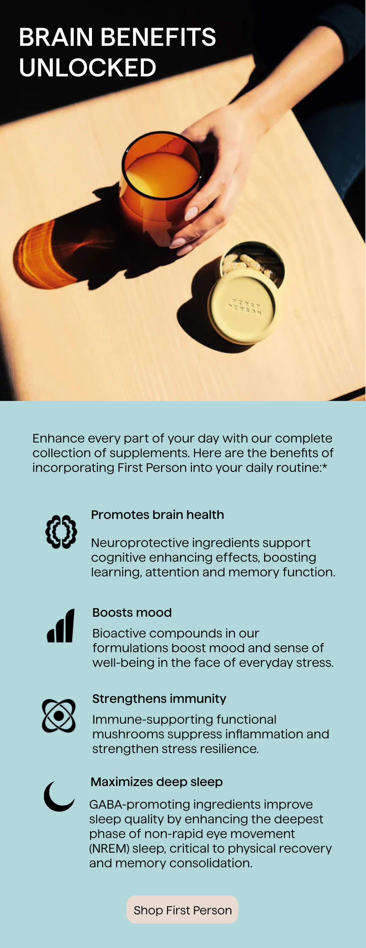 Brain benefits unlocked.